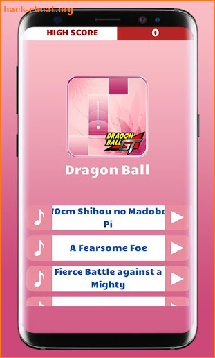 Dragon Ball Piano Tiles screenshot