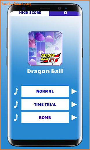 Dragon Ball Piano Tiles Game screenshot