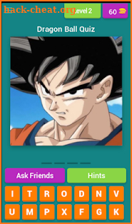 Dragon Ball Quiz 2018 screenshot