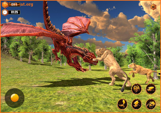 Dragon Family Simulator: Animal Family Games screenshot