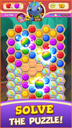 Dragon Gem Blast : Fun & Cool Match 3 Puzzle! screenshot