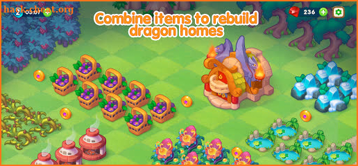 Dragon Magic: merge land screenshot