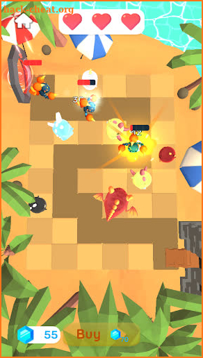 Dragon Raid 3D: Tower Defense screenshot