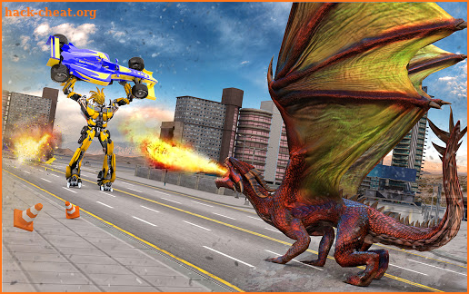 Dragon Robot Transforming Game screenshot