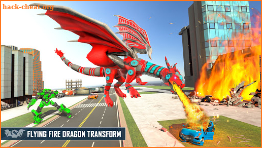 Dragon Robot Transforming Games: Car Robot Games screenshot