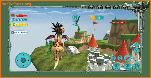 Dragon Simulator 3D-  Flying Dragon Adventure screenshot