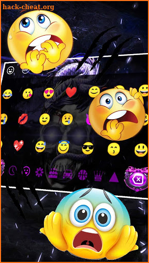 Dragon Skull Keyboard Theme screenshot