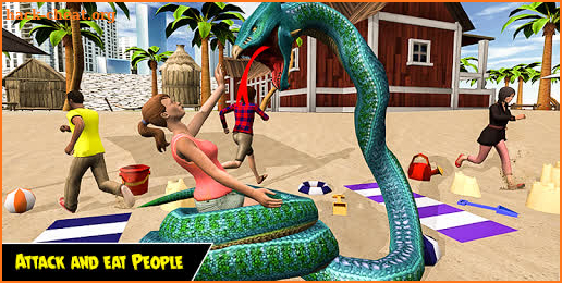 Dragon Snake Beach & City Attack Simulator 2019 screenshot