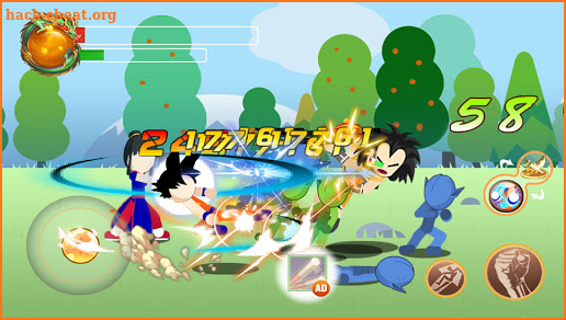 Dragon Stickman Attack : Universe Warriors screenshot