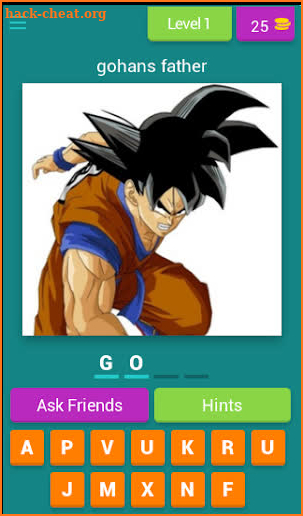 dragonball quiz screenshot