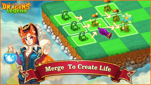 Dragons Legend - Merge and Build Game screenshot