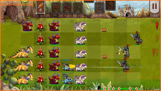 Dragons vs Knights screenshot