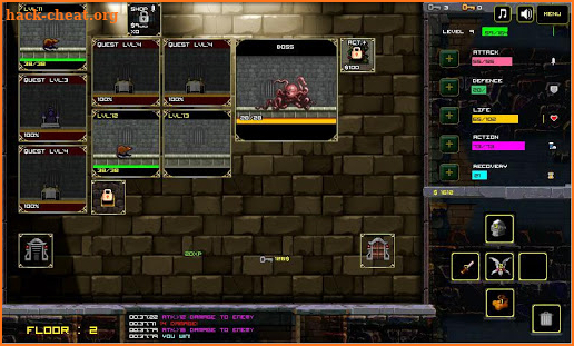 Drakenslash - clicker rpg screenshot