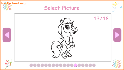 Draw & Color – Horses, Pony’s & Unicorns screenshot