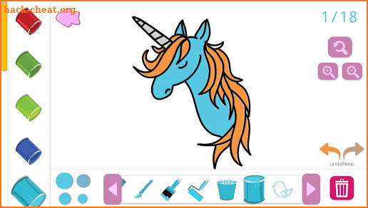 Draw & Color – Horses, Pony’s & Unicorns screenshot