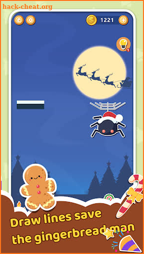 Draw & Save Gingerbread Man screenshot