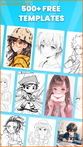 Draw Anime: AR Drawing Sketch screenshot