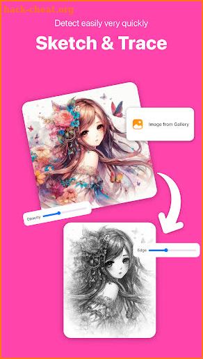 Draw Anime Sketch: AR Draw screenshot