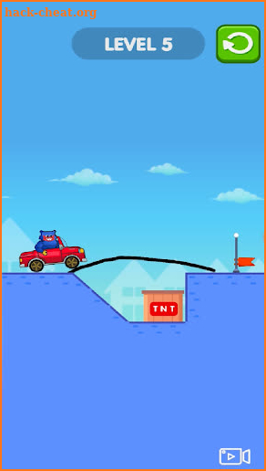 Draw Bridge Car 3D screenshot