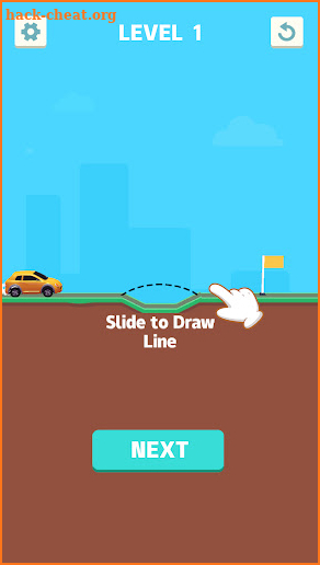 Draw Bridge Games - Car Bridge screenshot