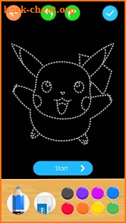 Draw Glow Cartoon - How to draw screenshot