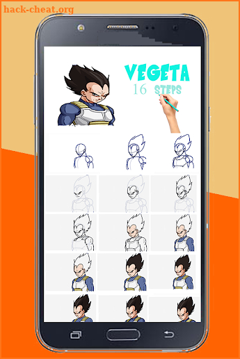 Draw Goku Super Saiyan - Steps by Steps screenshot