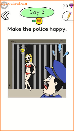 Draw Happy Police screenshot