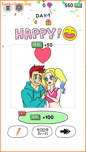 Draw Happy World : Puzzle Game screenshot