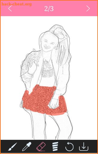 Draw Jojo Siwa screenshot