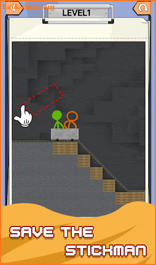 Draw N Craft - Stickman Puzzle screenshot