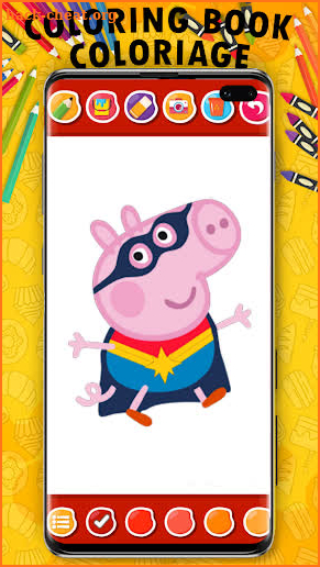 Draw Pepp Piglet Coloring Book screenshot