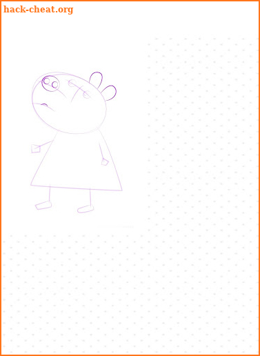 Draw Peppa Pig screenshot