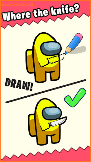 Draw Puzzle Imposter: Draw one part & Brain Teaser screenshot