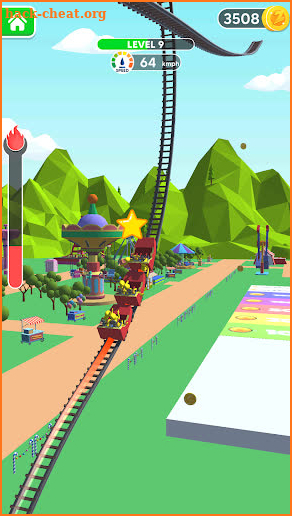 Draw Rollercoaster 3d screenshot