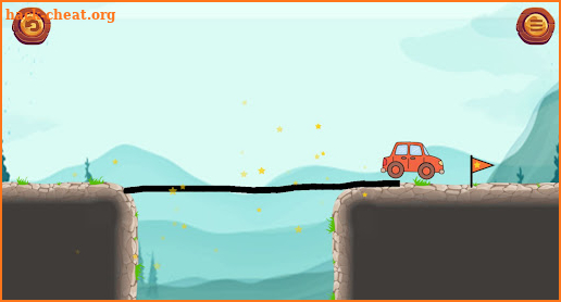 Draw The Bridge For The Car screenshot