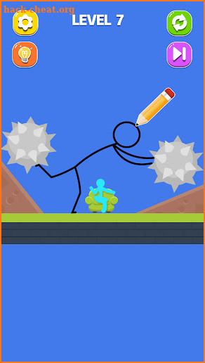 Draw to Rescue: Save Stickman screenshot