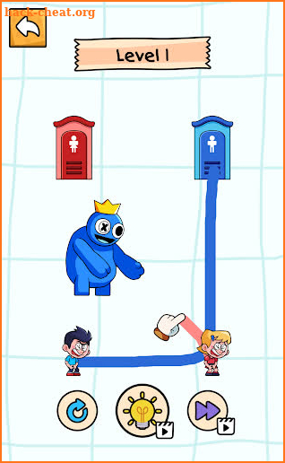 Draw Toilet Rush - Path to Pee screenshot