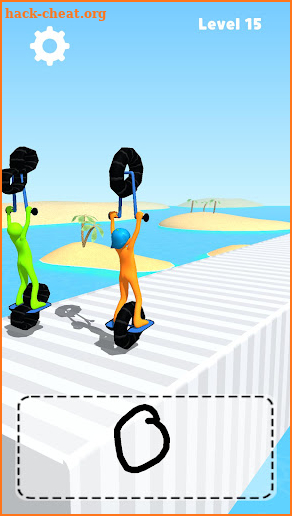 Draw Unicycle screenshot