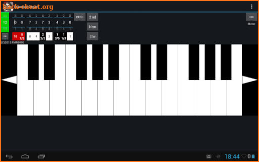 Drawbar Organ screenshot