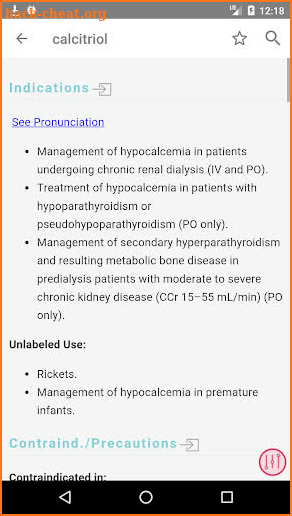 DrDrugs®: Drug Guide for Physicians - 2019 Updates screenshot