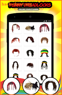 Dreadlocks Hair Photo Editor screenshot