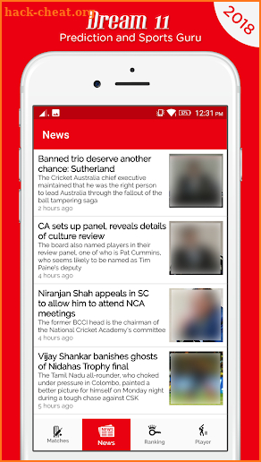 Dream 11 Prediction, Live Score And Tips screenshot