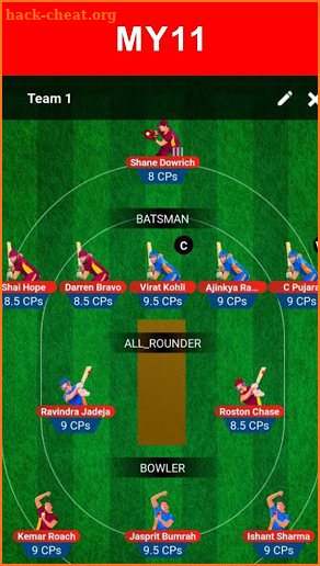 Dream 11 Team - Dream11 app download original Tips screenshot