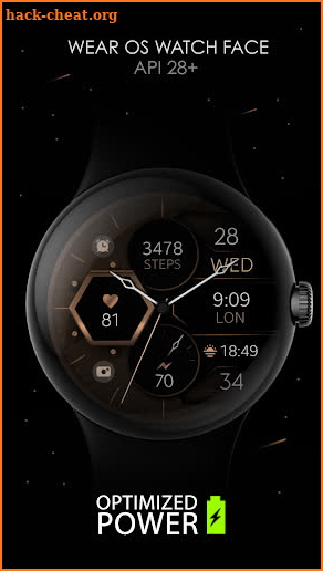 Dream 129 Bronze watch face screenshot