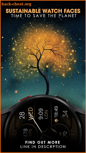 Dream 129 Bronze watch face screenshot