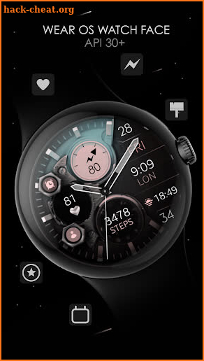 Dream 130 Analog Watch Face screenshot