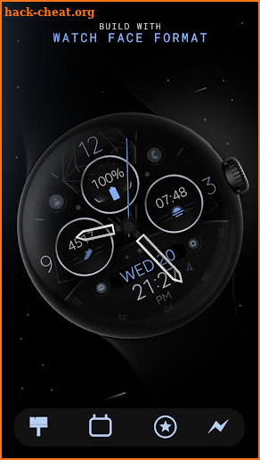 Dream 149 hybrid watch face screenshot