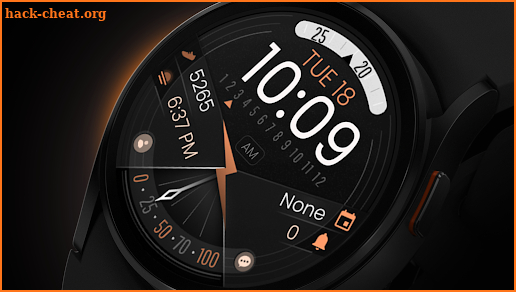 Dream 151 Bronze Watch Face screenshot