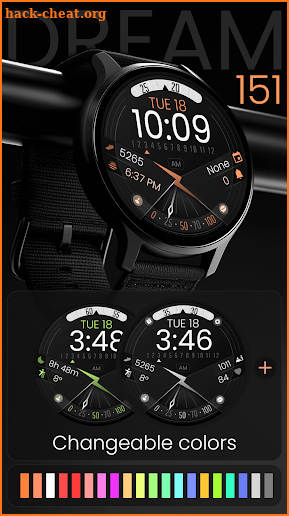 Dream 151 Bronze Watch Face screenshot