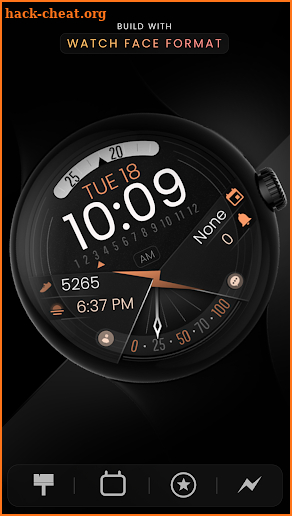 Dream 151 Bronze Watch Face screenshot